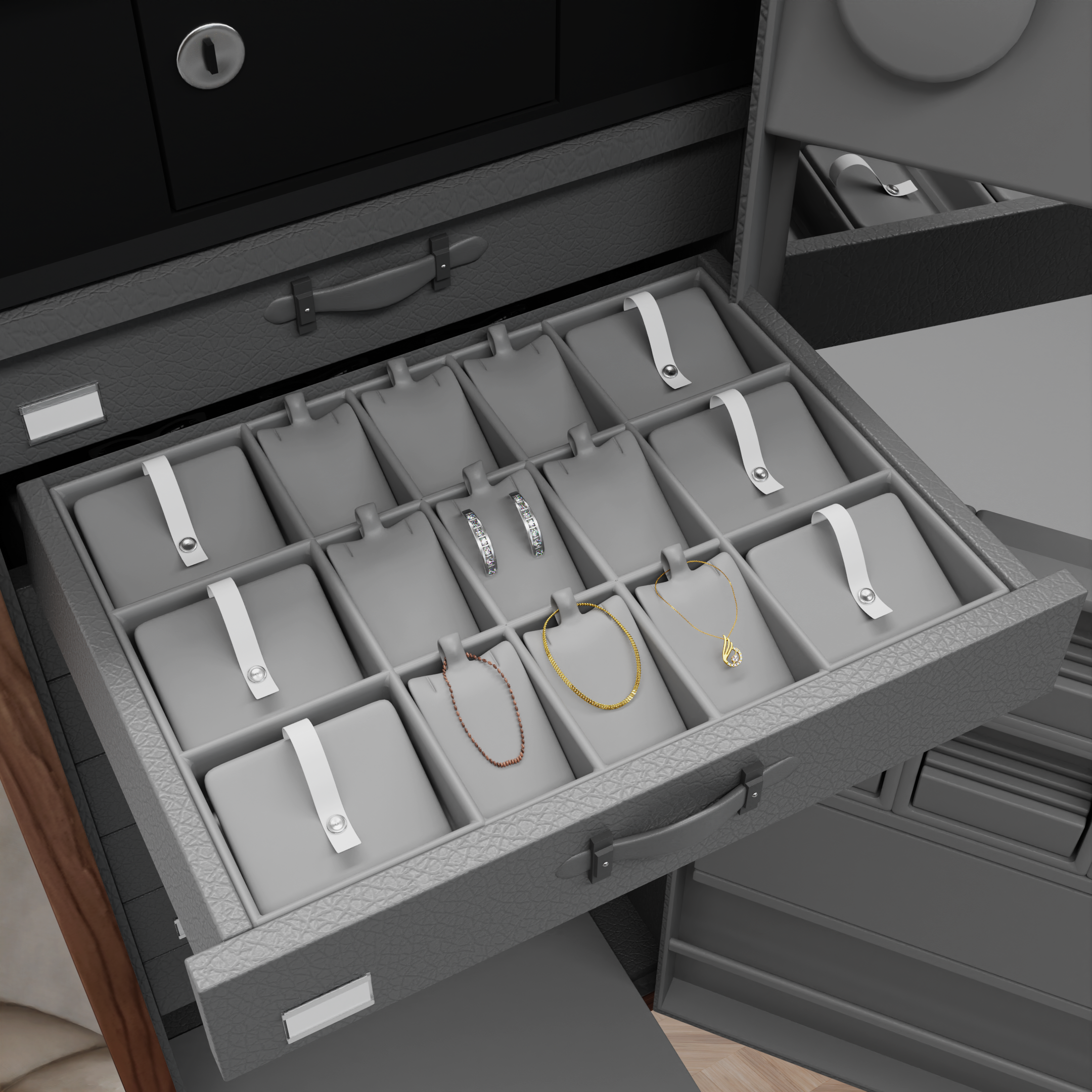 Luxury Custom Jewellery Organisers by House of Trays